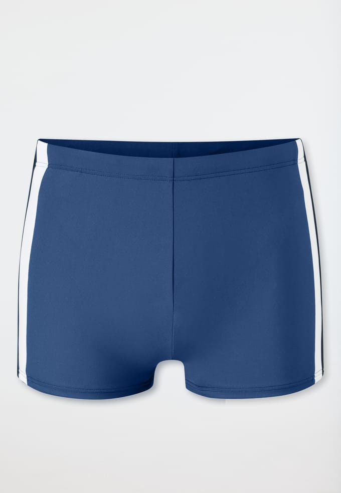 Schiesser Zwembroek Heren - Ocean Swim - blauw