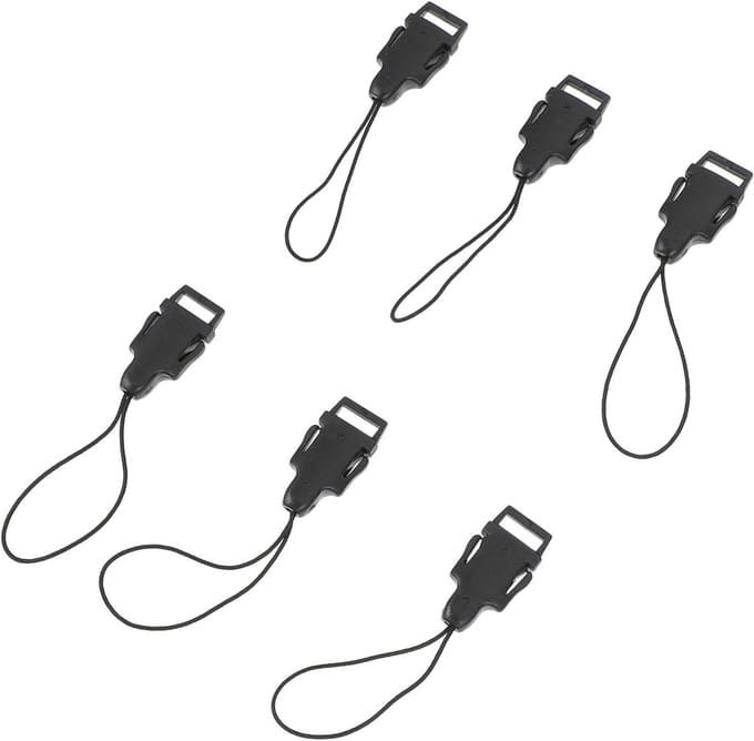 QD Connectoren - Camera Clips - Camera Beveiligen - Snelle Ontkoppeling - 20 Stuks - Zwart