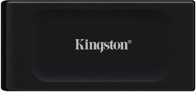 Kingston XS1000 Portable SSD - 1TB - External hard drive SSD - Zwart - USB 3.2 Gen 2