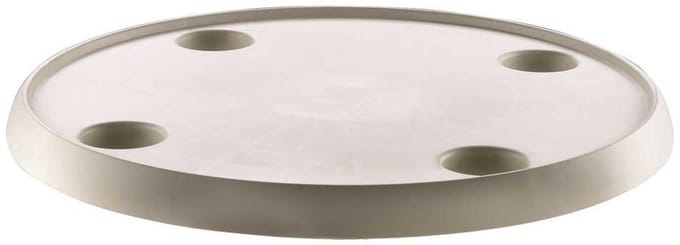 Vetus Rond Tafelblad Zilver