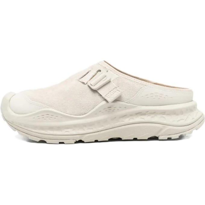 HOKA ONE ONE Ora Primo Chaussons Fermés Unisexes Blanc 40