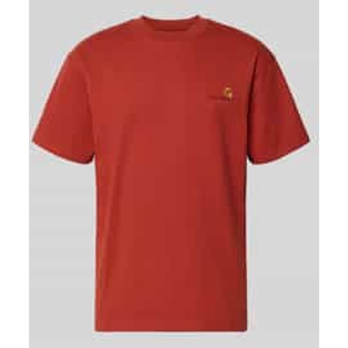 Carhartt WIP American Script T-Shirt rood