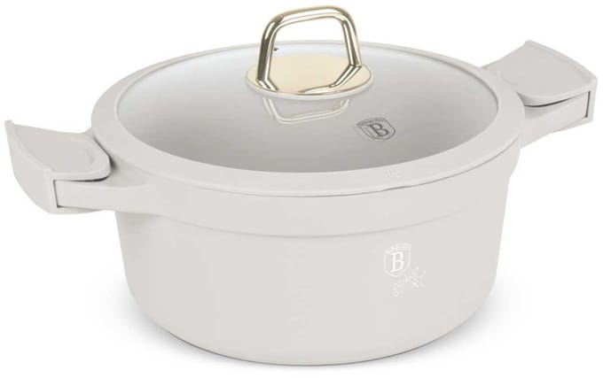 TITANIUM POT MET DEKSEL 24CM BERLINGER HAUS BH-7787 SAHARA