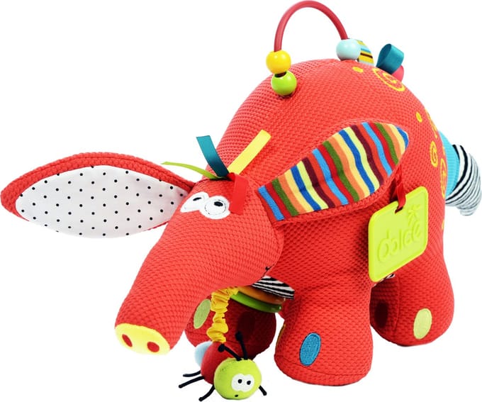 Dolce Activiteitsknuffel - One Size - Aardvark