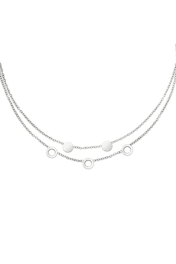 Ketting It's Mutual - Zilver - RVS - verstelbaar