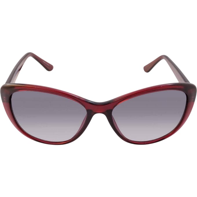 Calvin Klein Dames/Dames Verloop Zonnebril (Bourgogne/Grijs)