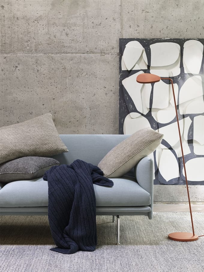 Muuto - Varjo tapijt - donkergroen - 200 x 300 cm