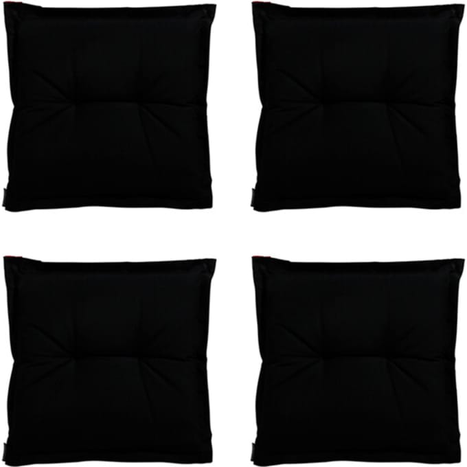 Madison - Zitkussen Panama black - Ca. 50x50 cm - Set van 4