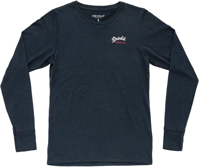 Devold Of Norway Classic T-shirt Met Lange Mouwen Blauw S Vrouw