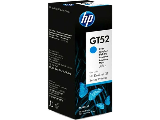 HP GT52 (M0H54AE) inktfles cyaan (origineel)