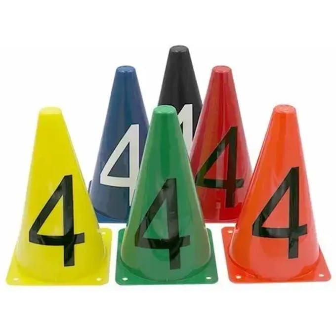 Markeringskegel Nº 4 Amarillo 23 Cm