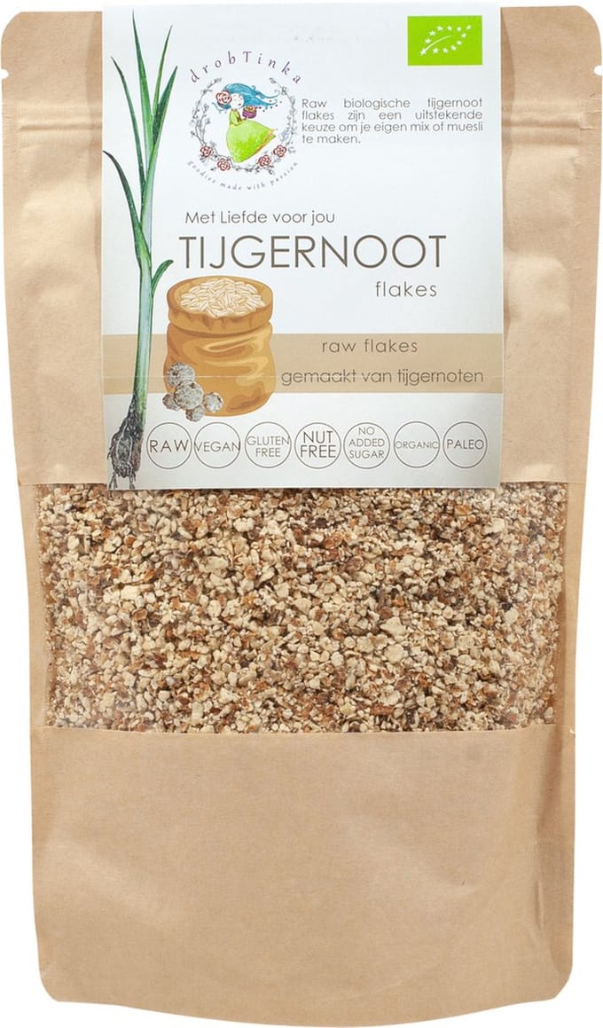 Vitiv Tijgernoot flakes bio 300 Gram