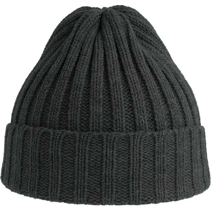 Atlantis Headwear - Shore Beanie - Dark Grey Melange - One Size