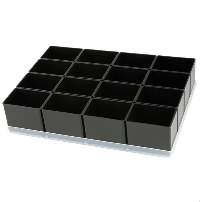 Raaco ESD inzetbakjes A9-1, 16x op tray