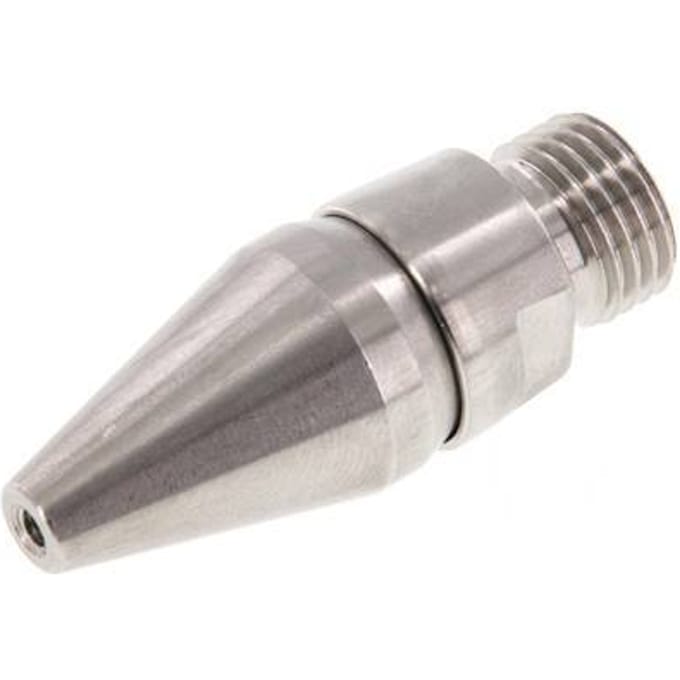 Instelbaar Luchtbesparend Mondstuk R1/4"-R1/8" 1.4436