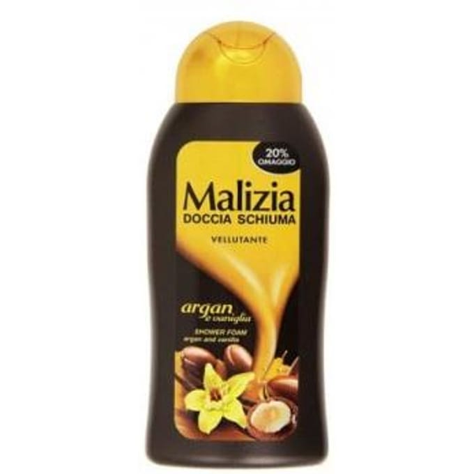 Gel douche doccia argan/vanille velouté 300ml - malizia