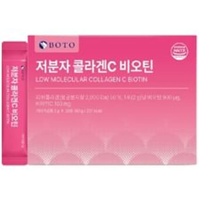 BOTO Collagène C à Faible Poids Moléculaire 2g × 30 Bâtonnets, Collagène C Biotine 2g × 30 Bâtonnets (7 possibilités) #Collagen C Biotin x 30 Sticks