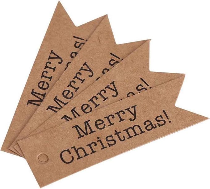 Cadeau Naam labels - Kerstmis - 15 Stuks