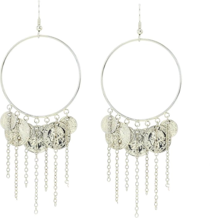 Behave - Oorhangers - Muntjeslook met kettingtjes - Boho retrostijl