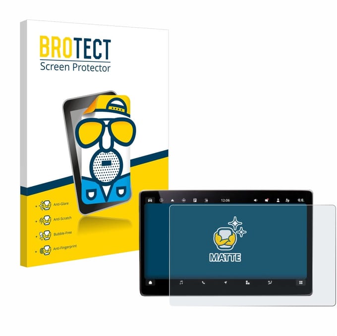 BROTECT - Screenprotector voor Skoda Kodiaq Selection 13" Infotainmentdisplay 2024 - Folie Beschermfolie matte