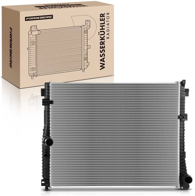 Frankberg 1x Radiator Koelvloeistofradiator Motorradiator voor BMW