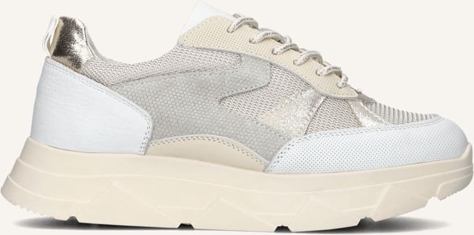 Omoda Kady Fat 437 Sneakers Dames - Leren Sneaker - Metallic - Maat 37