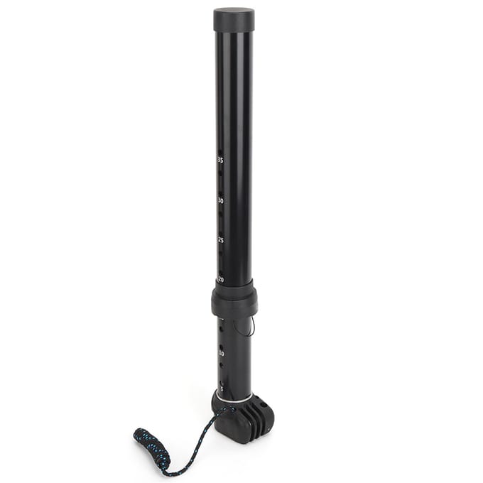 Rallonge de mât de planche à voile Rallonge Adaptateur de montage de base Convient pour mâts épais SDM 35cm black