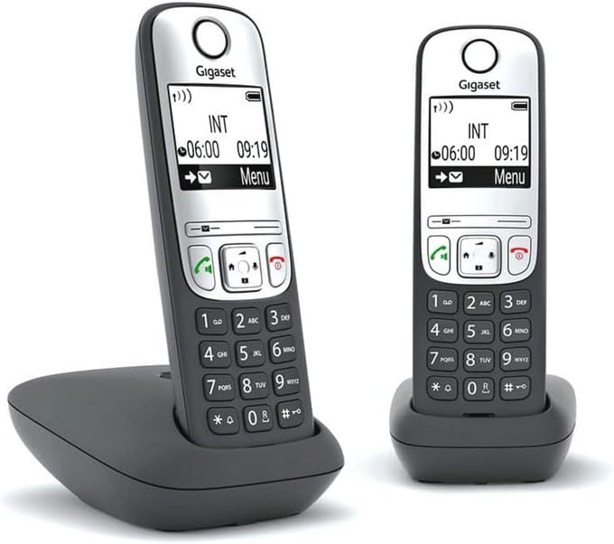 A690 Duo Telefoonset - Handset voor Draadloos Bellen