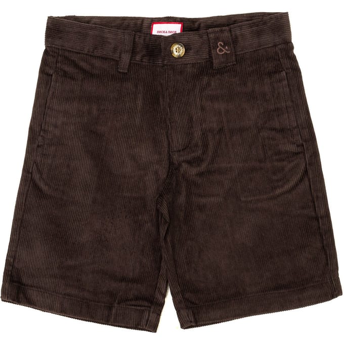 Corduroy jongensbroek met verstelbare elastische tailleband 17I14902