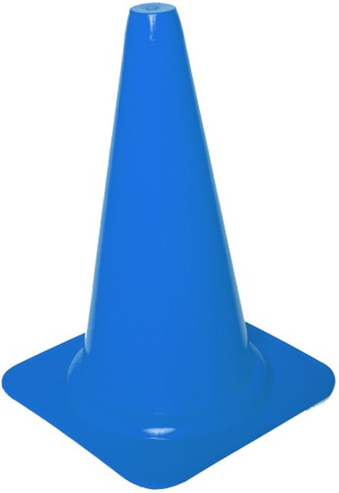 Pion Medium | Voetbal pionnen | Blauw | Cawila