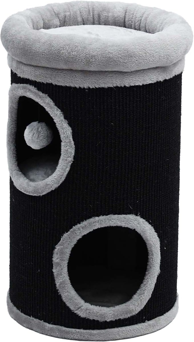 Boon klimton sisal 2 gaats zwart/grijs 66x38cm