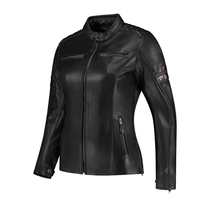 Leren motorjack voor vrouwen Rusty Stitches Jack Joyce V2