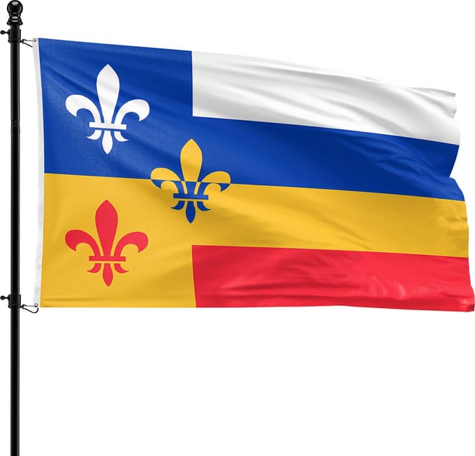 VlagDirect - Bergeijk vlag - Gemeente Bergeijk vlag - 90 x 150 cm.