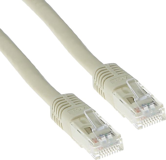 ACT Ivoor 2 meter U/UTP CAT6 patchkabel met RJ45 connectoren IB8402