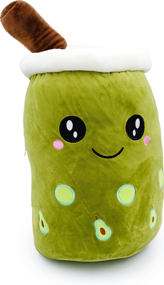 Zoem - Knuffel - Boba 45 cm - Bubble Tea - Kawaii - Groot - Groen - Knuffels