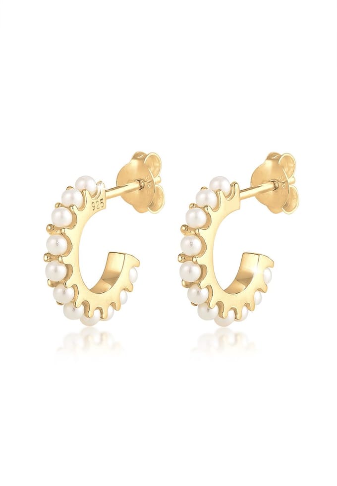 Elli Dames Oorringen - verguld 925 Sterling Zilver
