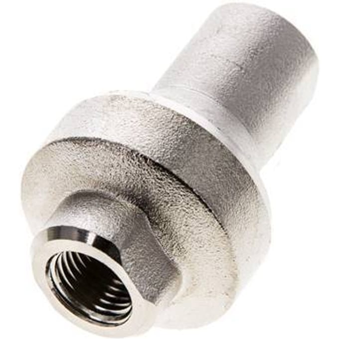 Inline drukregelaar 6 bar/87 psi Messing vernikkeld G1/4'' 10 l/min