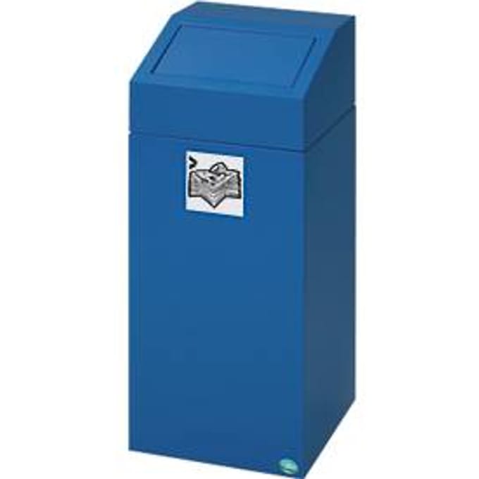 VAR afvalsorteersysteem, inhoud 45 liter, gentiaanblauw