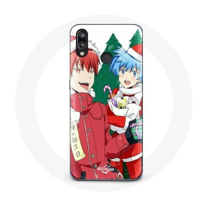 Coque pour Huawei P20 Lite Karma et Nagisa Assassination Classroom Anime Christmas day