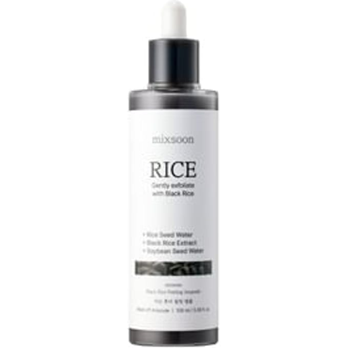 [Mixsoon] Ampoule Gommante au Riz Noir Ampoule Visage Hydratante Exfoliante Douce 100ml 100ml 1EA gray