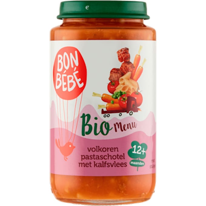 Bio M1217 volkoren pastaschotel kalf