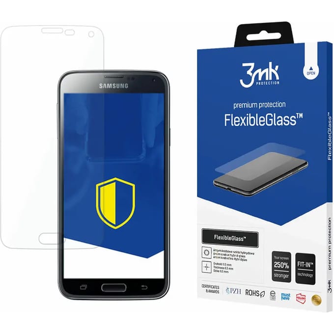 Hybride glas 3MK Samsung Galaxy S5 SM-G900F - FlexibeGlass™