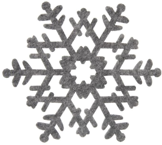 Orion Serie - Onderzetter - Filc - Grijs - 13,5 cm
