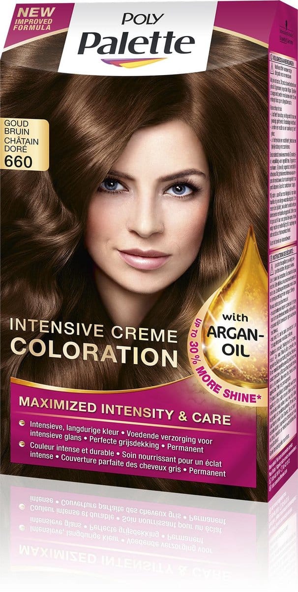 Schwarzkopf Poly Palette - Haarverf - 660 - Goudbruin - 6-68 - 115ml