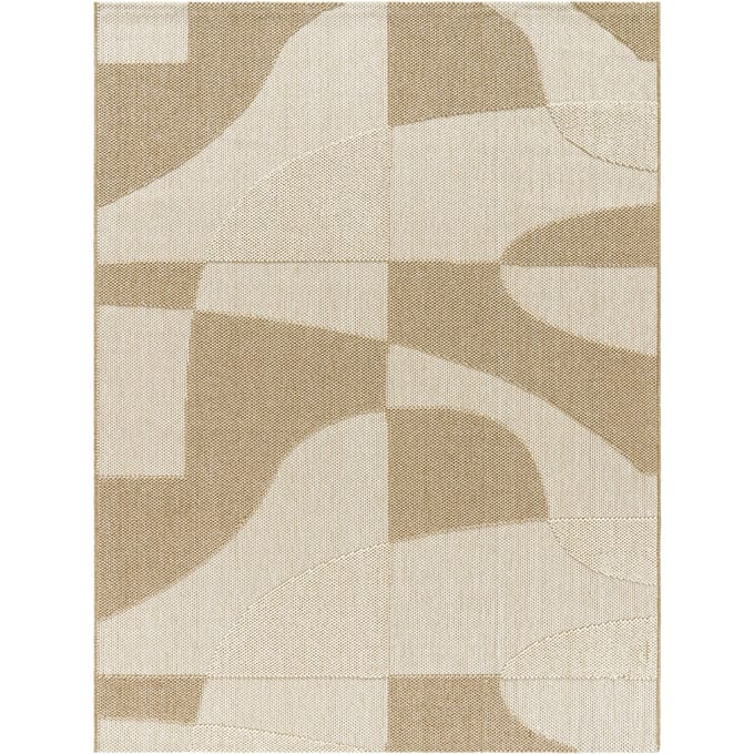 Binnen- en buitenkleed Bali crème 80x150 cm