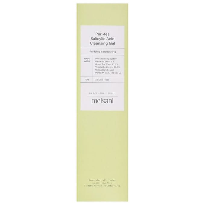 Meisani Puri-tea Gel Nettoyant à l'Acide Salicylique 150 ml