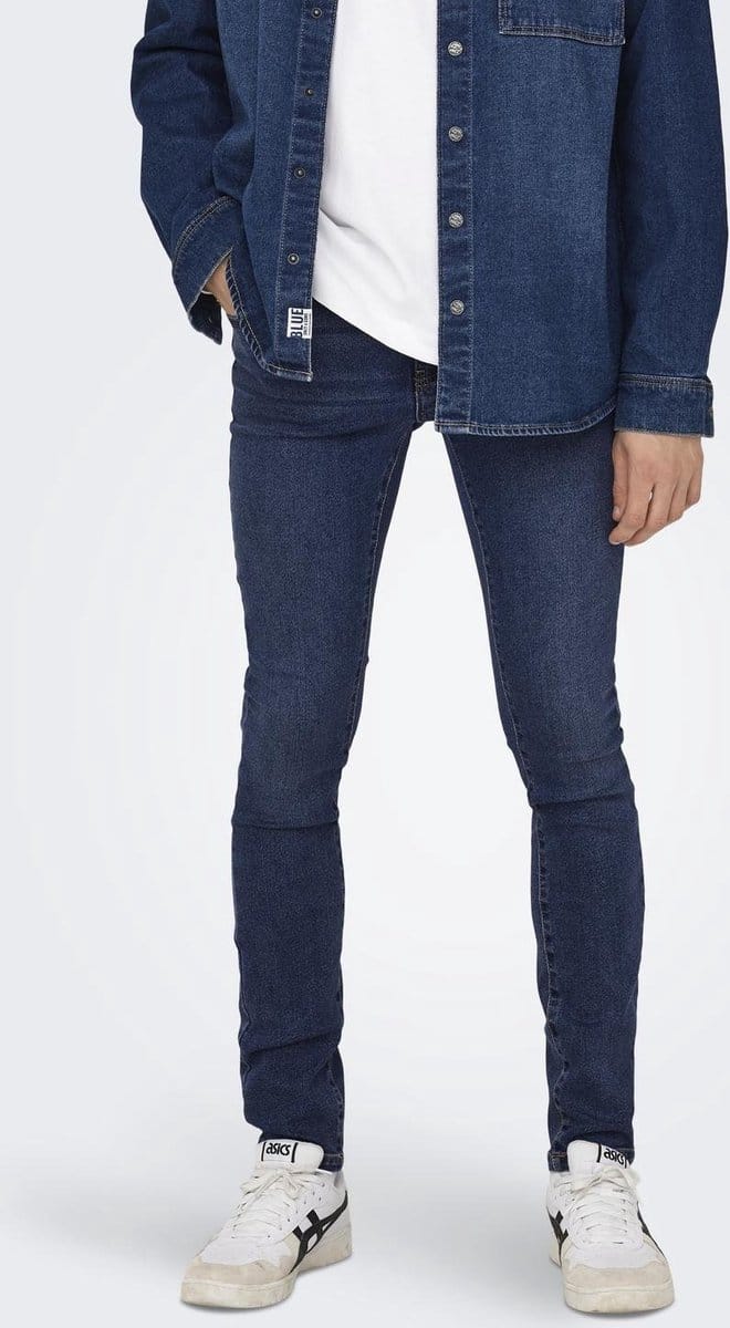 ONLY&SONS - ONSWARP SKINNY 7898 EY BOX JEANS - Heren - Jeans