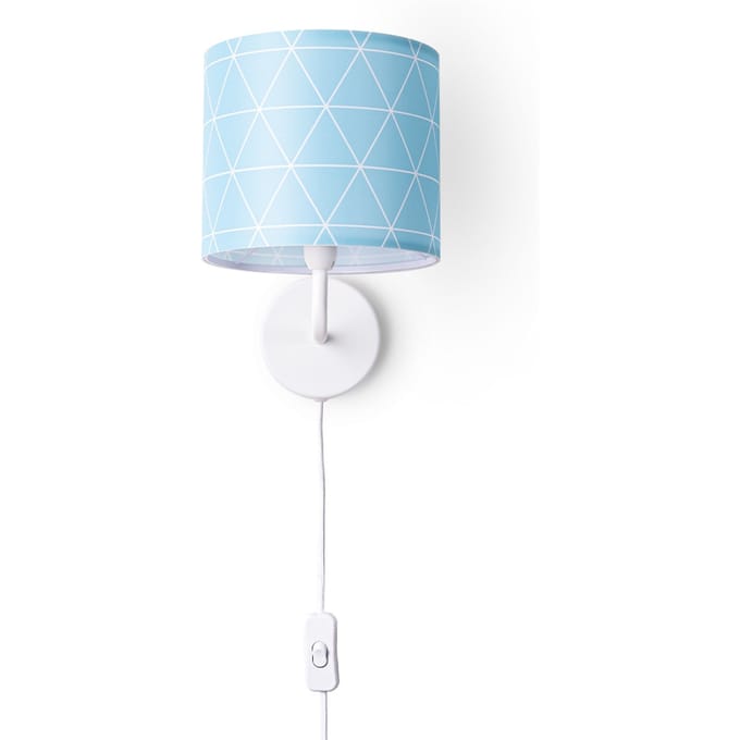 Wandlamp Elio lichtblauw