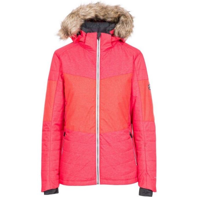 Trespass Dames/dames Tiffany Ski-jasje (Hibiscus Rood)