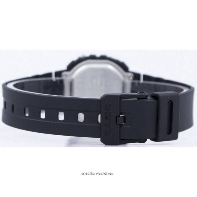 Casio LA-20WH-1ADF Digitaal Sporthorloge voor Dames met Vierkant Display - Zwart